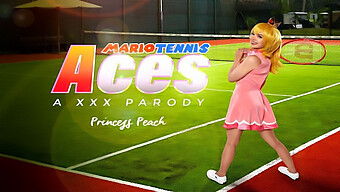 Rasakan Keintiman Virtual Dengan Lilly Bell Saat Dia Memainkan Princess Peach Dalam Parodi Erotis