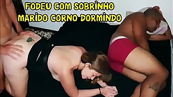 Brazilian Teen Awakens With Intense Desire And Has Sex With Step-Aunt Melissa Alecxander In Bed